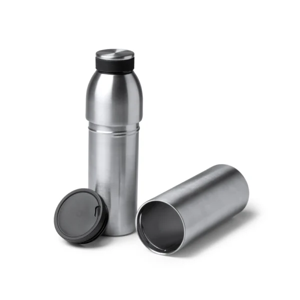 Θερμός μεταλλικό με κούπα 2 σε 1 650ml - BOLT - Image 2
