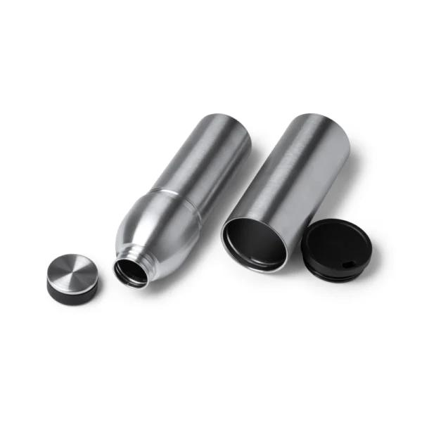 Θερμός μεταλλικό με κούπα 2 σε 1 650ml - BOLT - Image 3