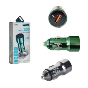 Ταχυφορτιστής αυτοκινήτου USB 12 και 24V - TREQA